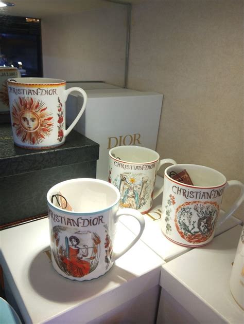 dior cup|christian dior coffee cups.